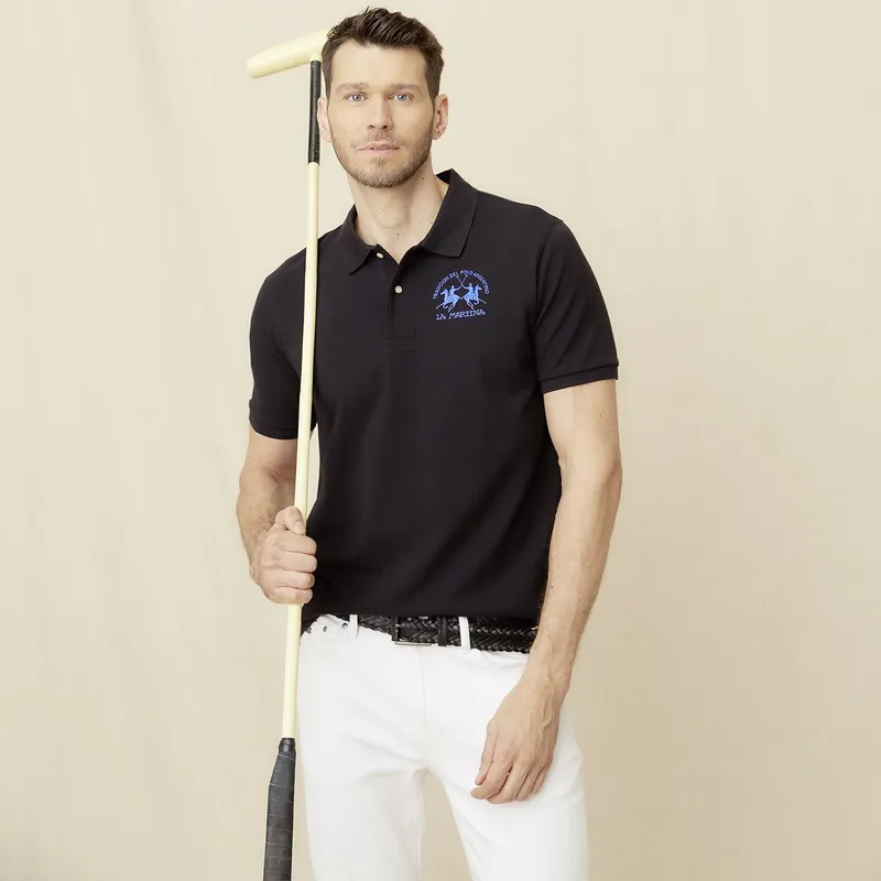 LA MARTINA - Polo 100% Algodón Casual Hombre La Martina