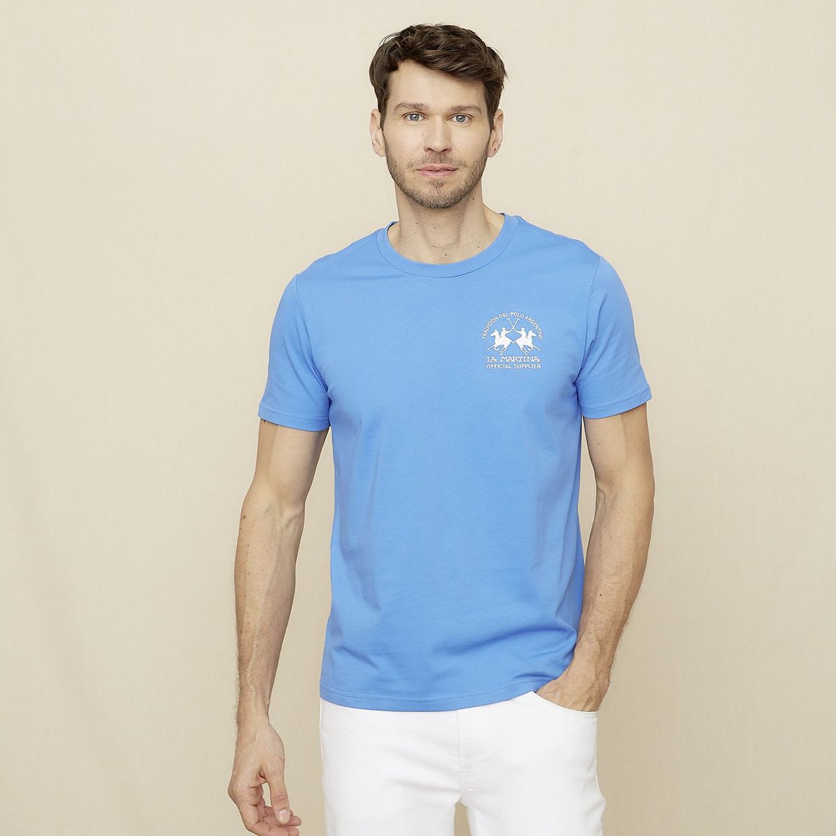 LA MARTINA - Polo 100% Algodón Casual Hombre La Martina