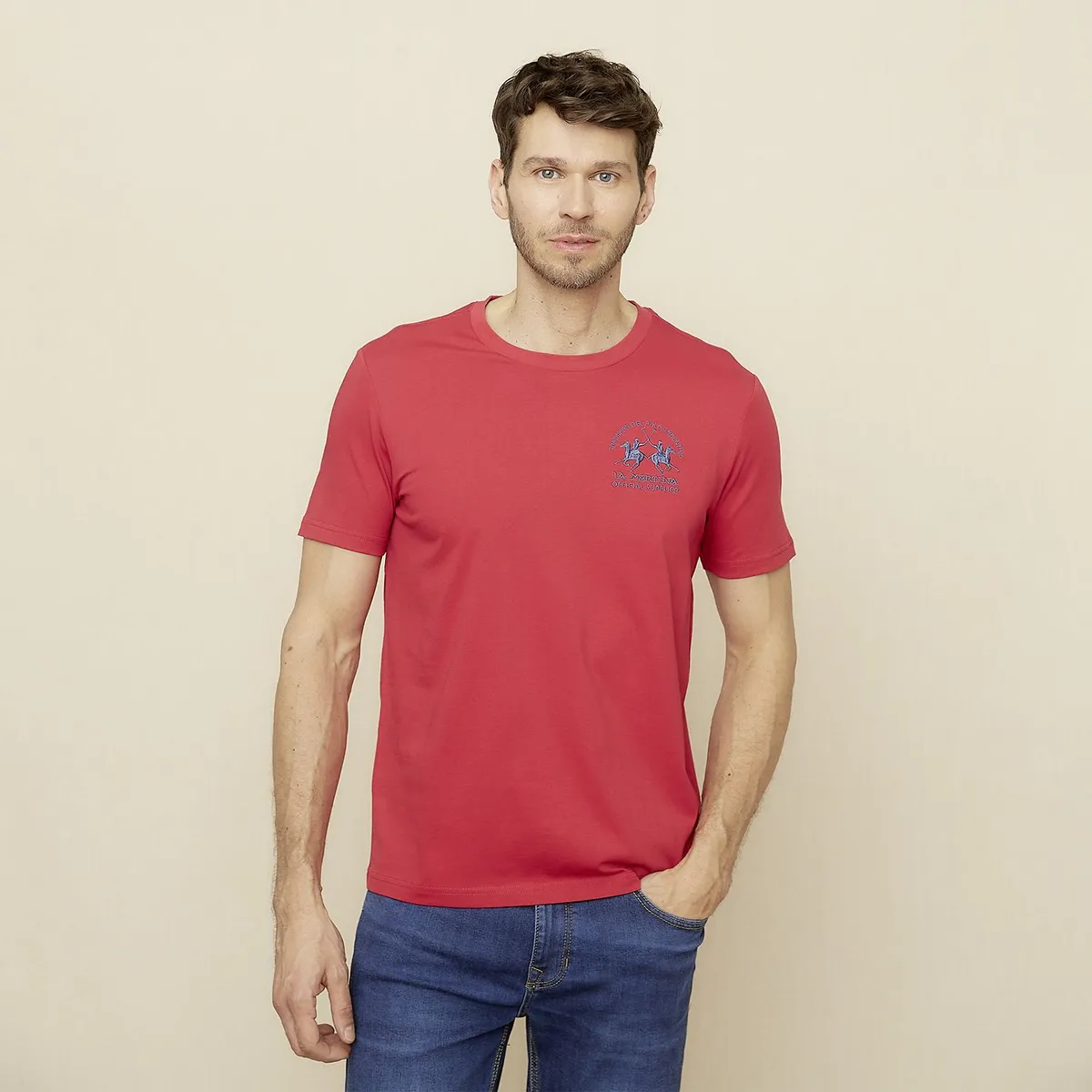 LA MARTINA - Polo 100% Algodón Casual Hombre La Martina