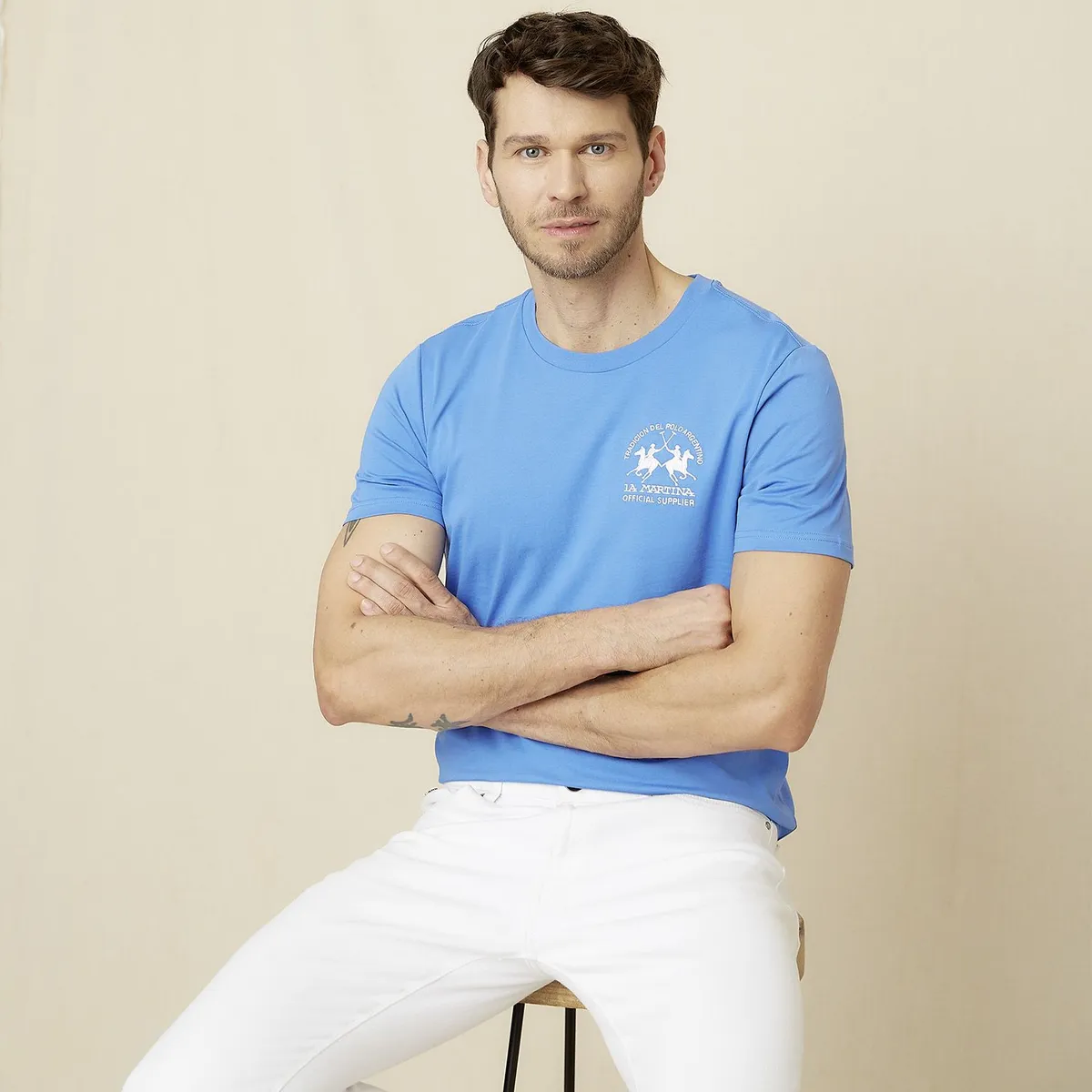 LA MARTINA - Polo 100% Algodón Casual Hombre La Martina