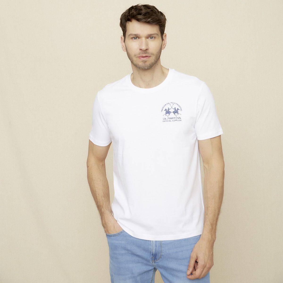 LA MARTINA - Polo 100% Algodón Casual Hombre La Martina