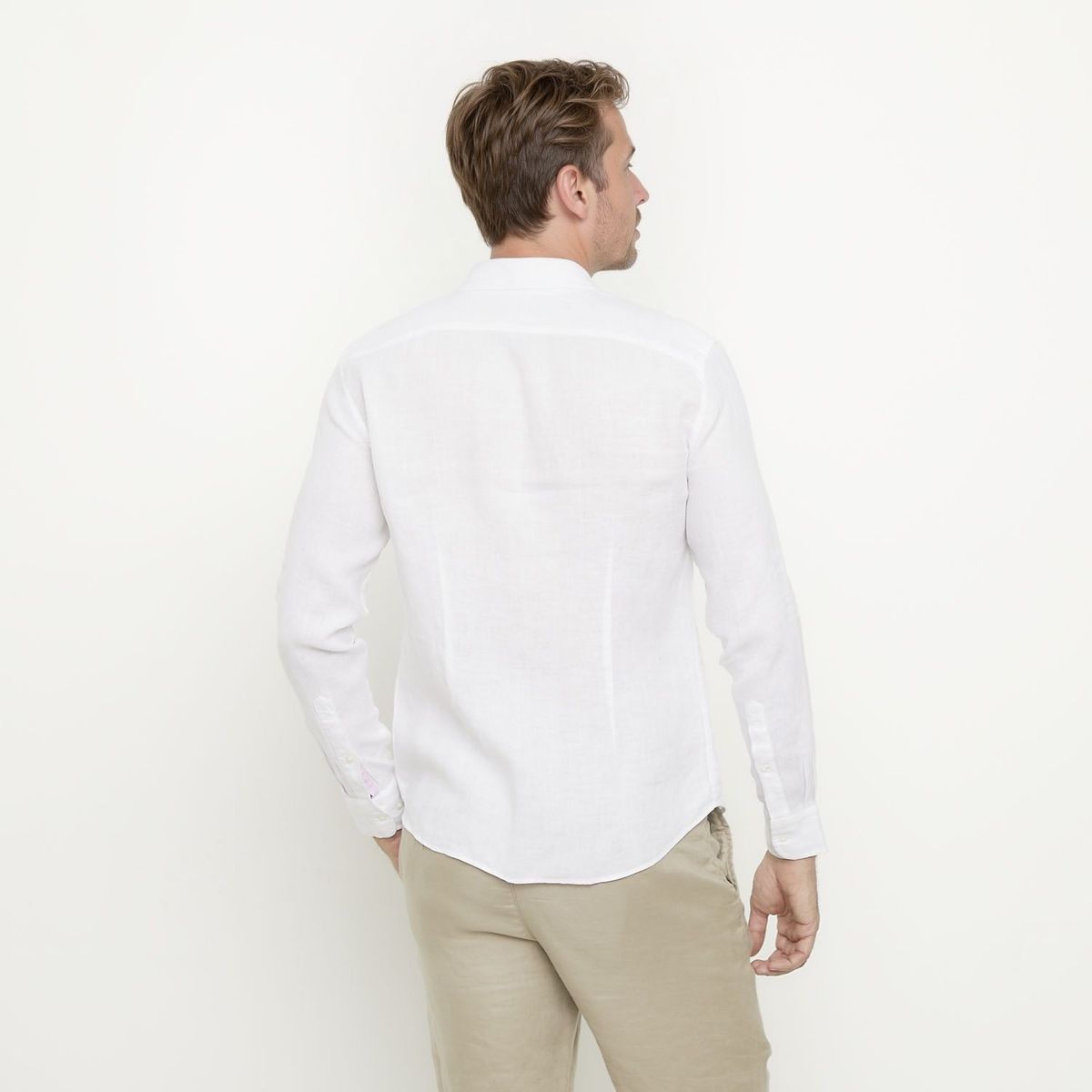 LA MARTINA - Camisa 100% Lino Casual Hombre La Martina