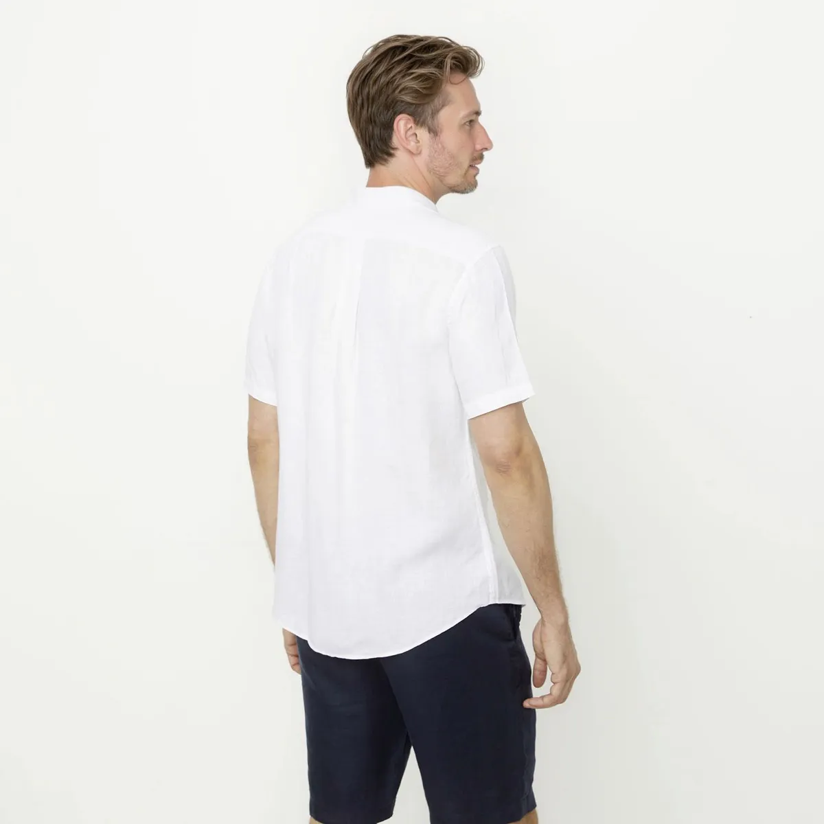 LA MARTINA - Camisa 100% Lino Casual Hombre La Martina