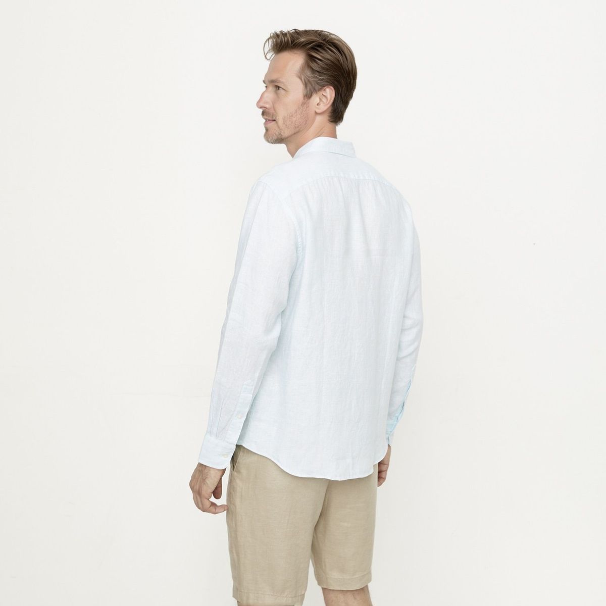 LA MARTINA - Camisa 100% Lino Casual Hombre La Martina