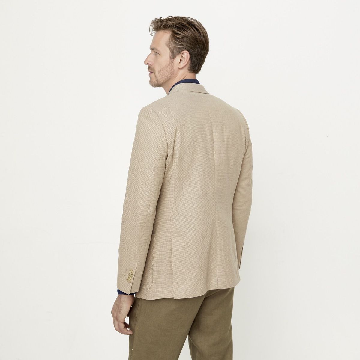 LA MARTINA - Casaca Lino Casual Hombre La Martina