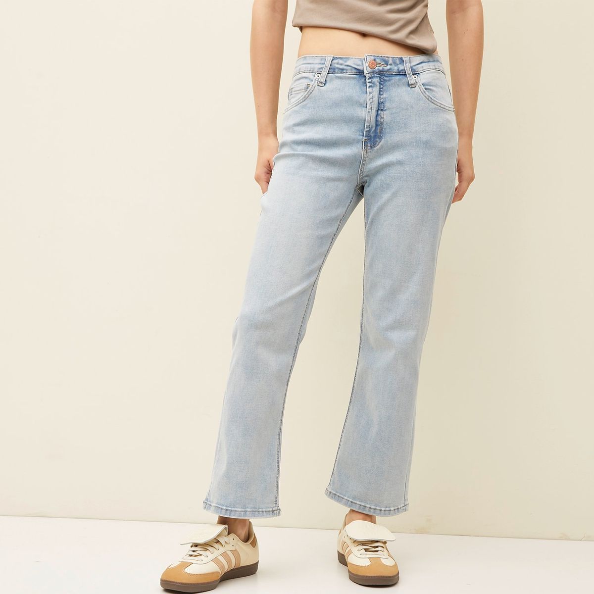 SYBILLA - Jean Recto Tiro Medio Mujer Sybilla.