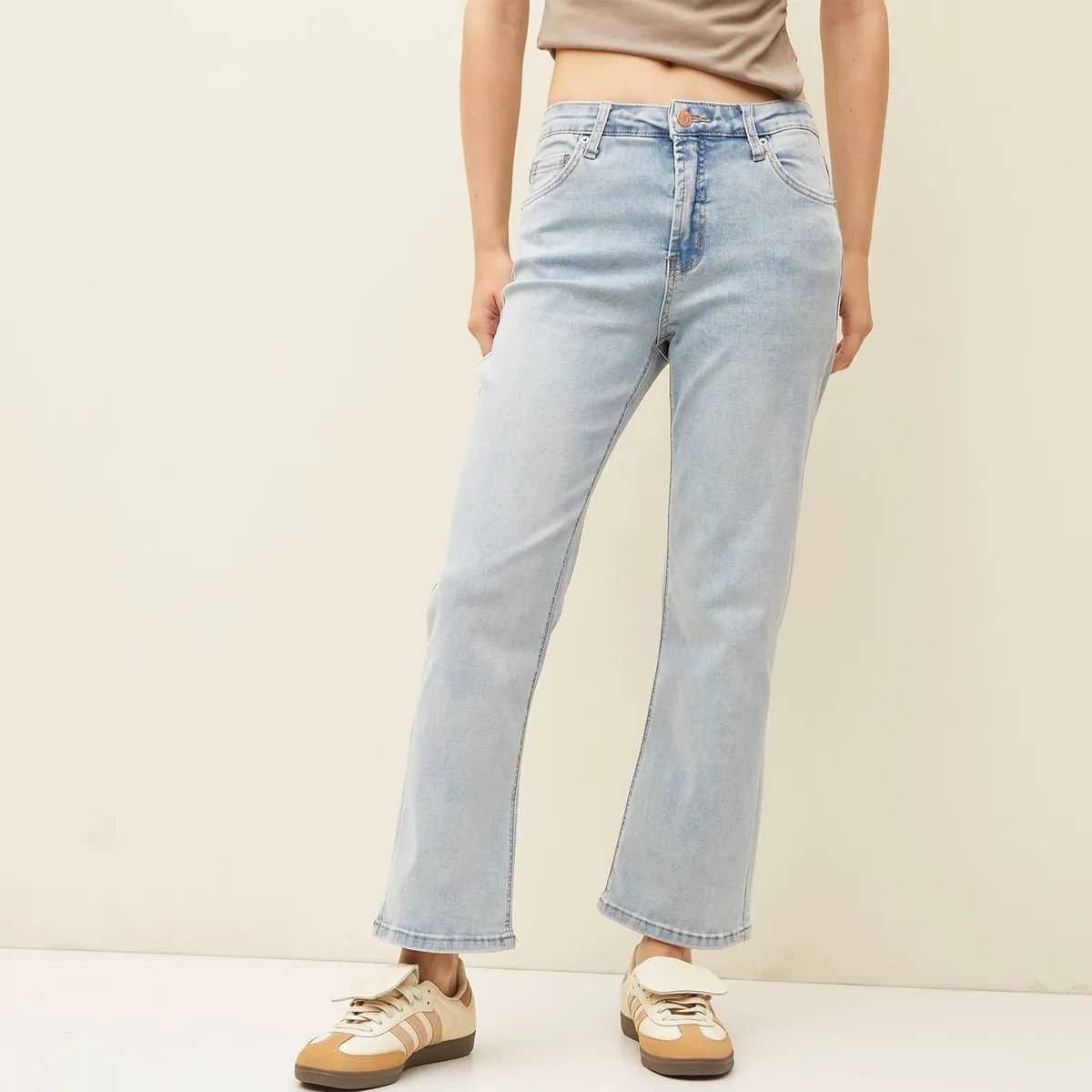 SYBILLA - Jean Recto Tiro Medio Mujer Sybilla