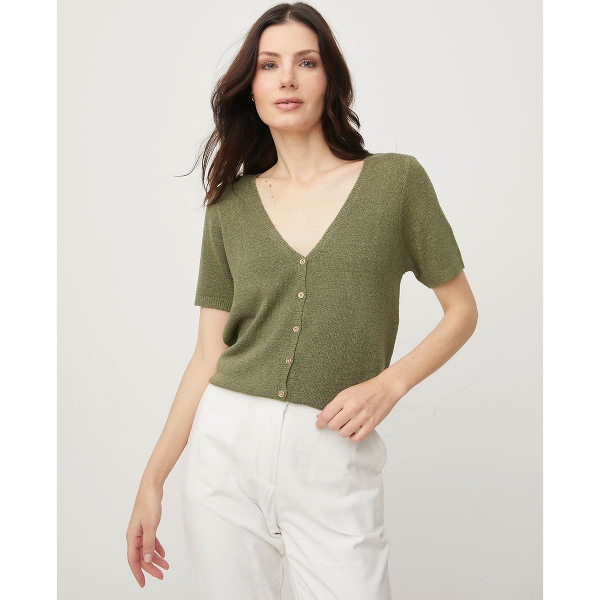 APOLOGY - Polo Sin Mangas Casual Mujer Apology