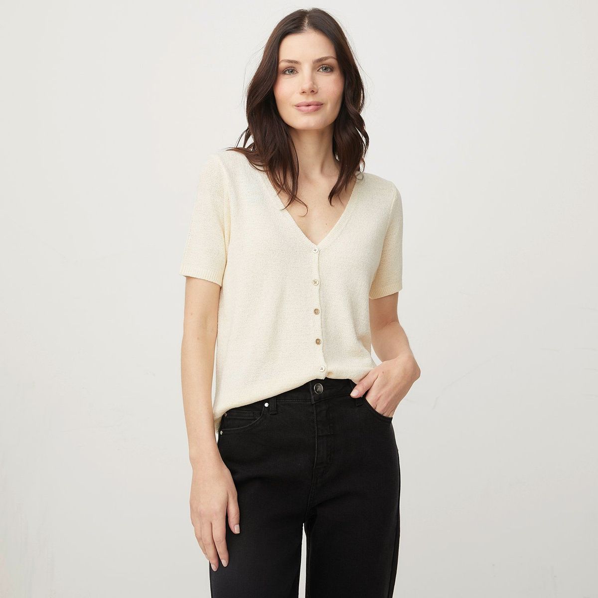 APOLOGY - Polo Sin Mangas Casual Mujer Apology