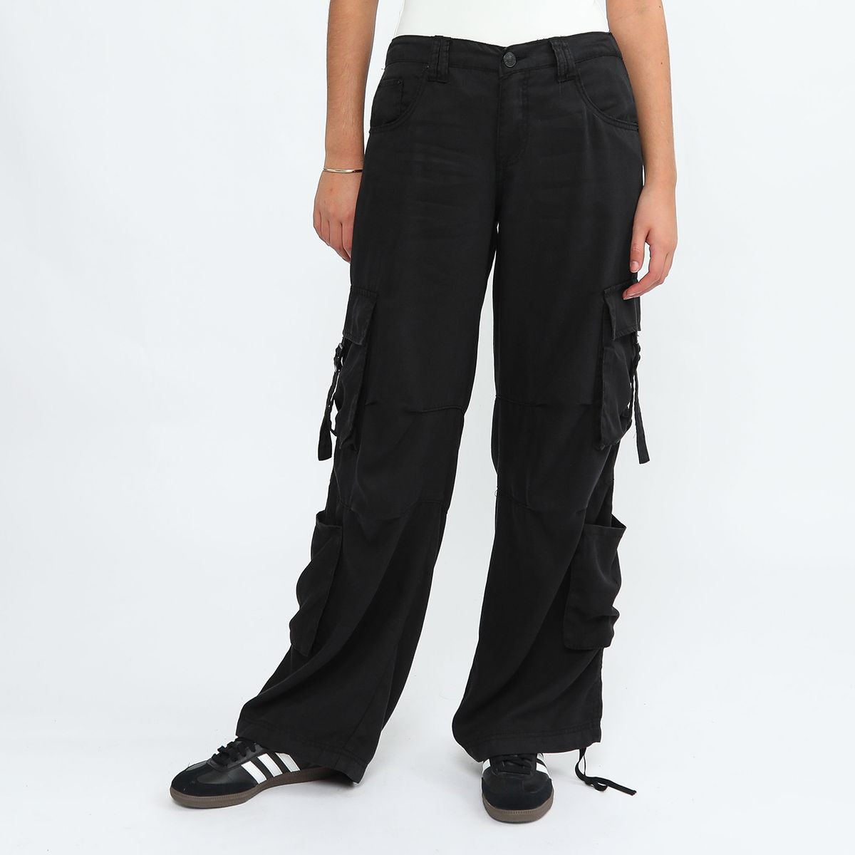 DENIMLAB - Pantalón Cargo Mujer Denimlab.