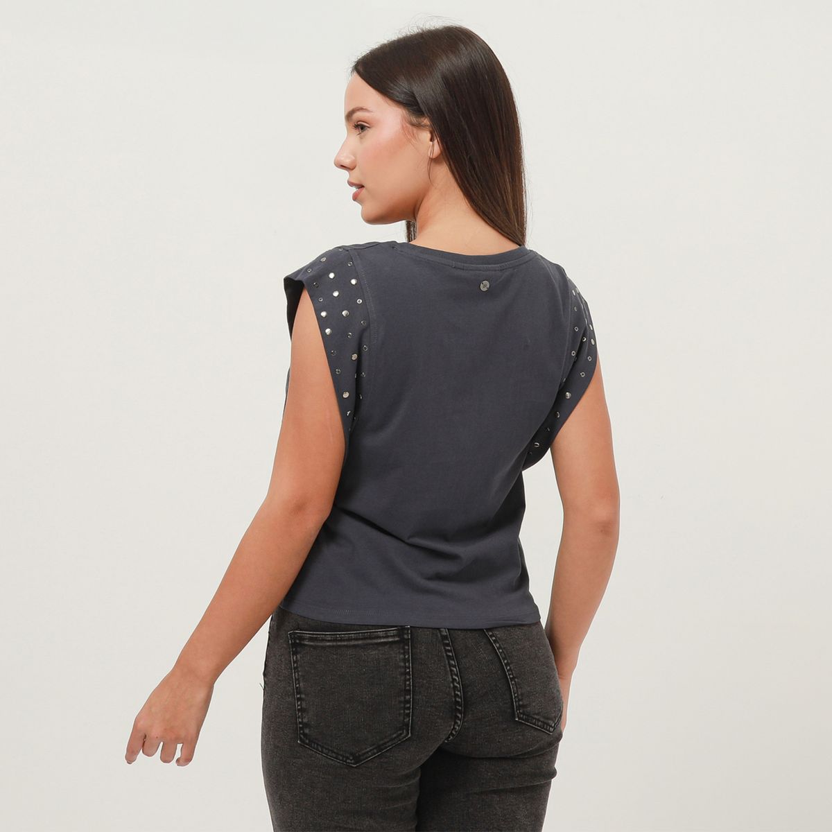 DENIMLAB - Polo Casual Mujer Denimlab