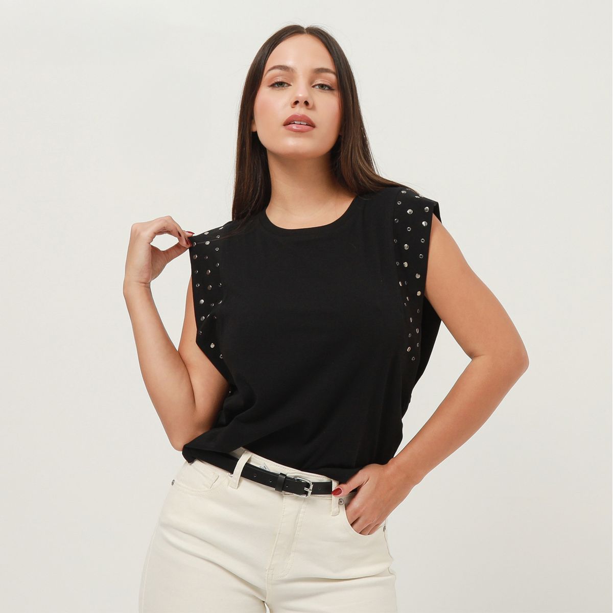 DENIMLAB - Polo Casual Mujer Denimlab