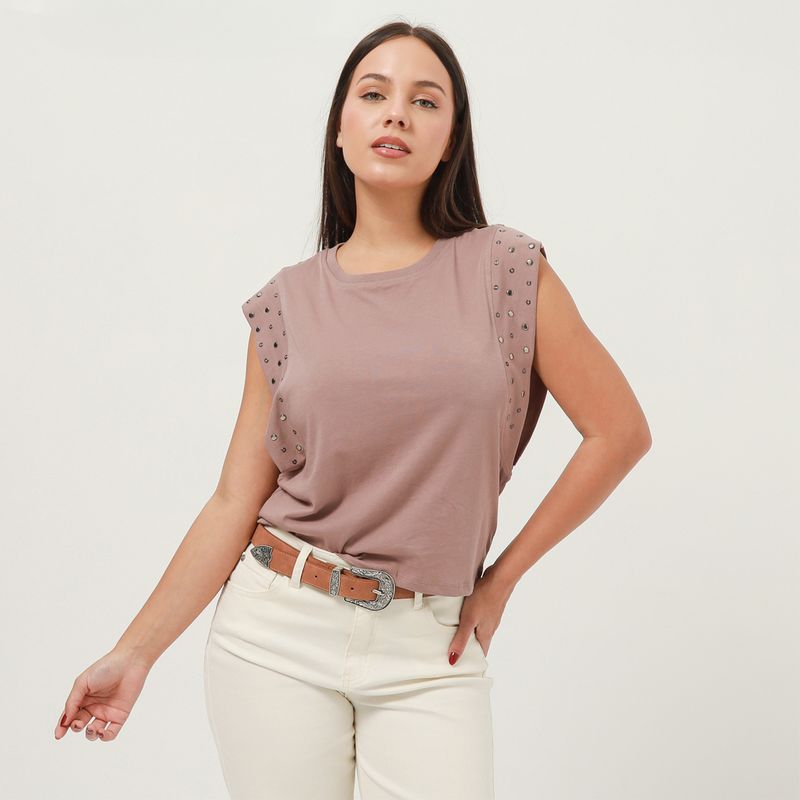 DENIMLAB - Polo Casual Mujer Denimlab