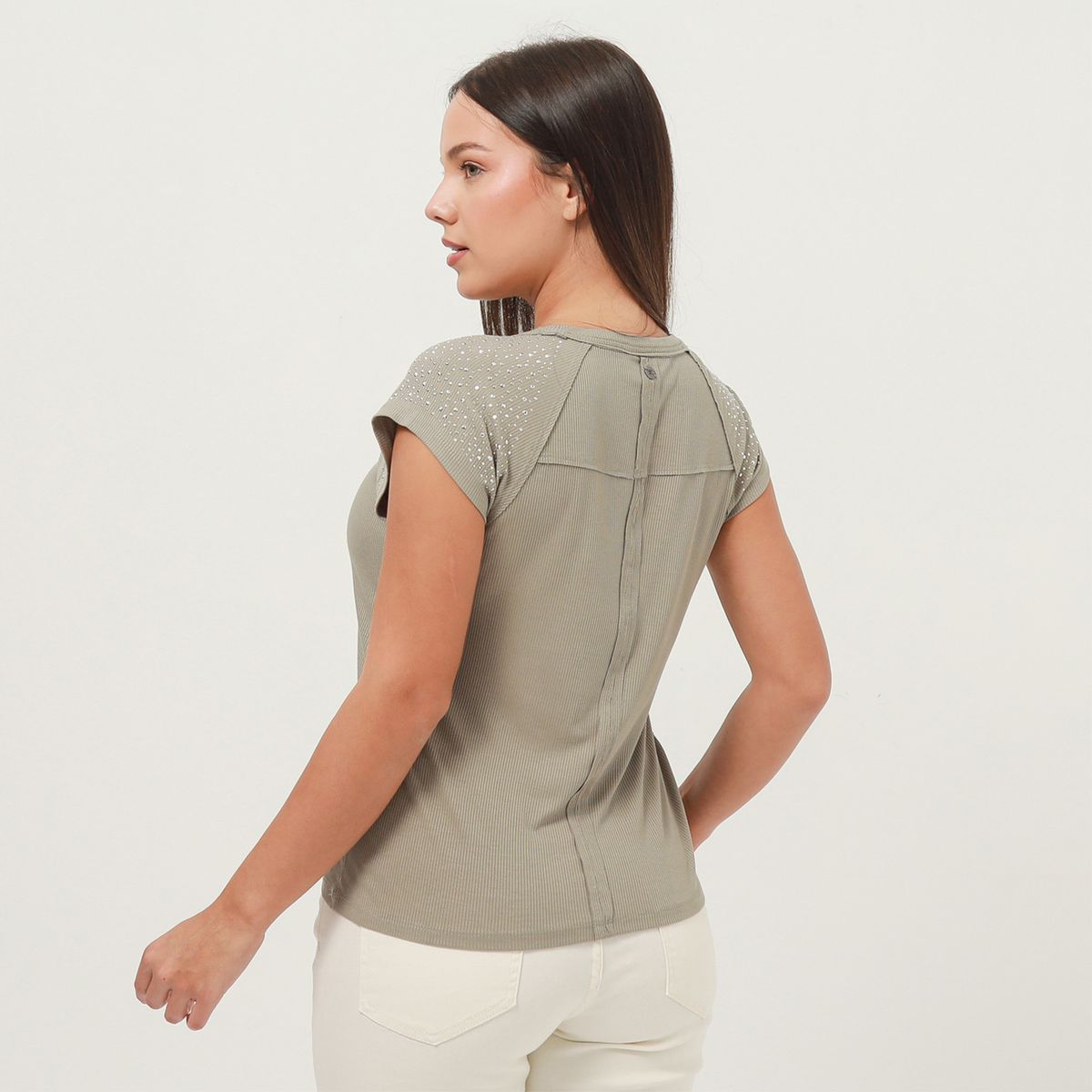 DENIMLAB - Polo Casual Mujer Denimlab