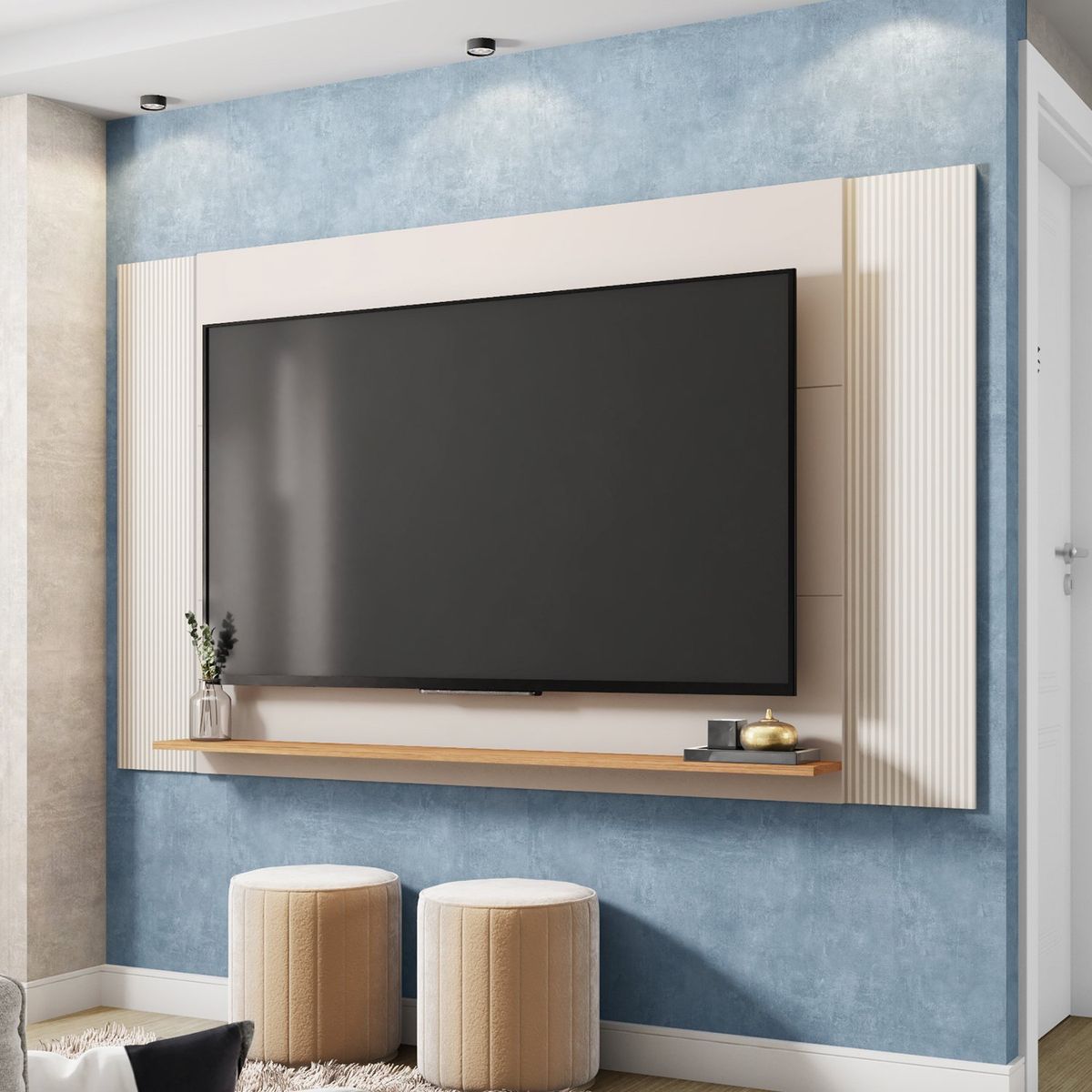 MICA - Panel de Tv Mondrian Extensible de 55" a 65"