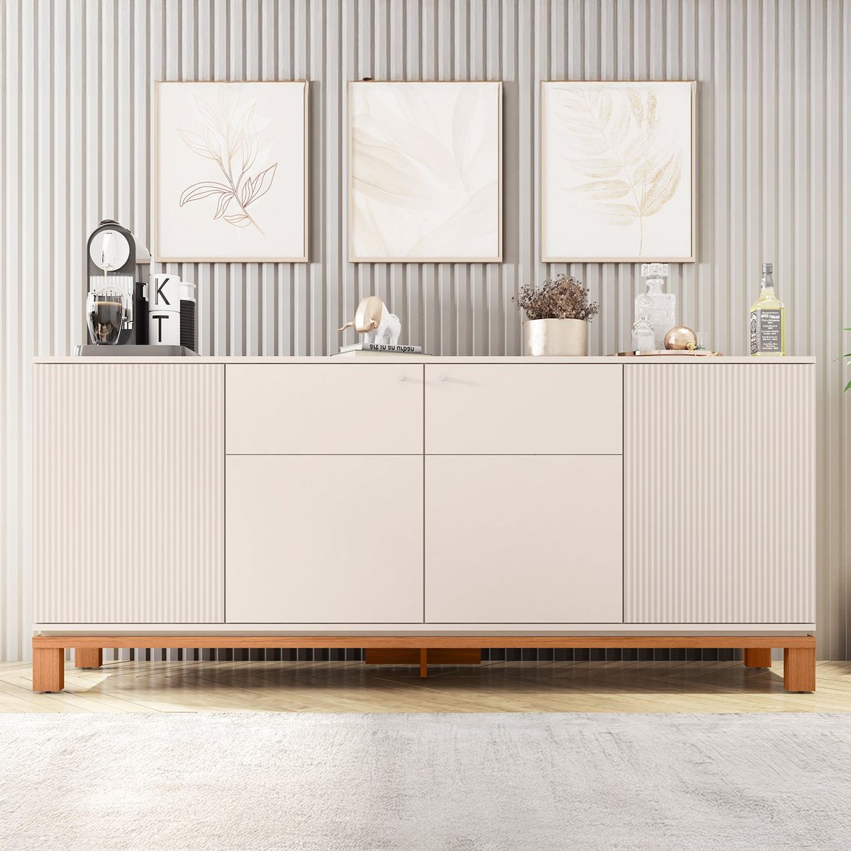 MICA - Aparador Mondrian 4 Puertas