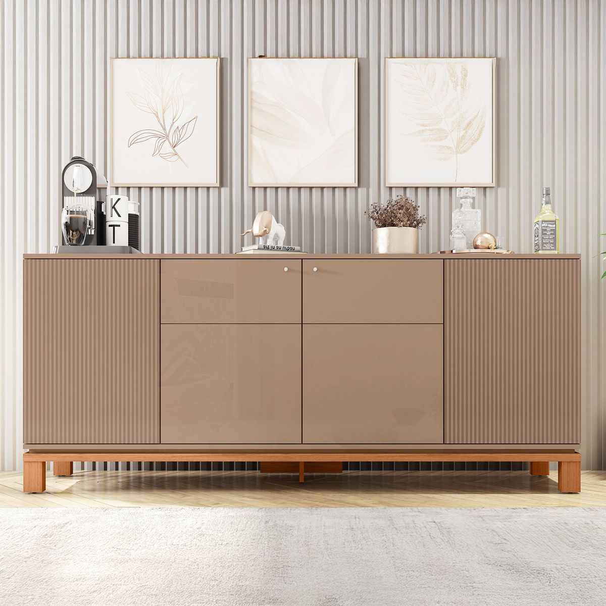 MICA - Aparador Mondrian 4 Puertas