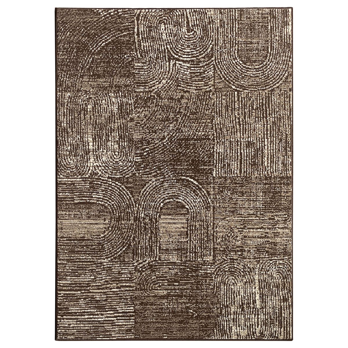 MICA - Alfombra Interior Luna Diseño Ondas 160x225cm 