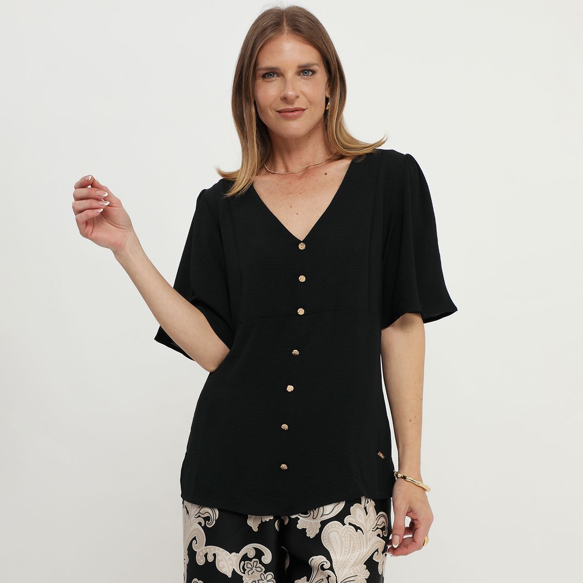 STEFANO COCCI - Blusa Manga Corta Mujer Stefano Cocci