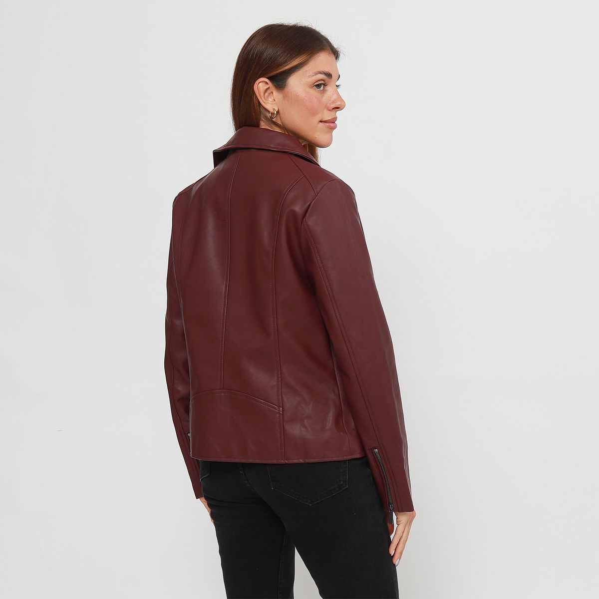 UNIVERSITY CLUB - Casaca Efecto Cuero Mujer University Club