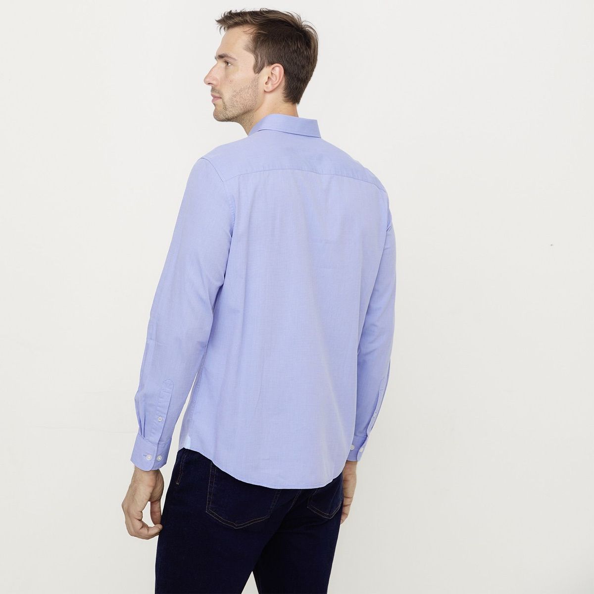 UNIVERSITY CLUB - Camisa 100% Algodón Casual Hombre University Club