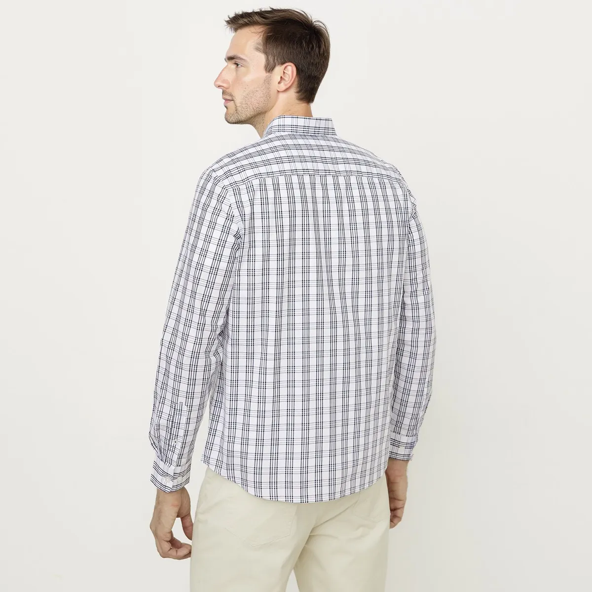 UNIVERSITY CLUB - Camisa 100% Algodón Casual Hombre University Club