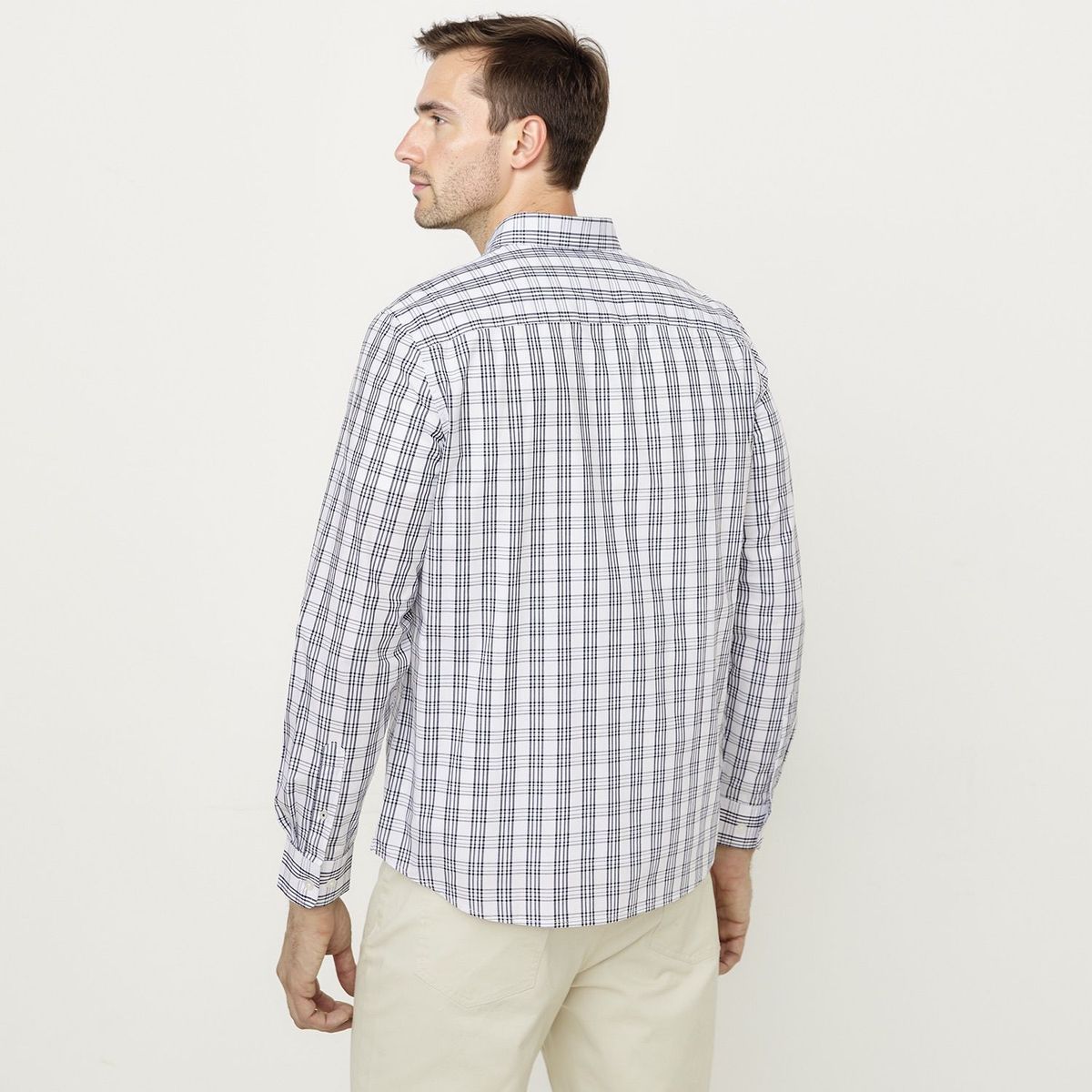 UNIVERSITY CLUB - Camisa 100% Algodón Casual Hombre University Club