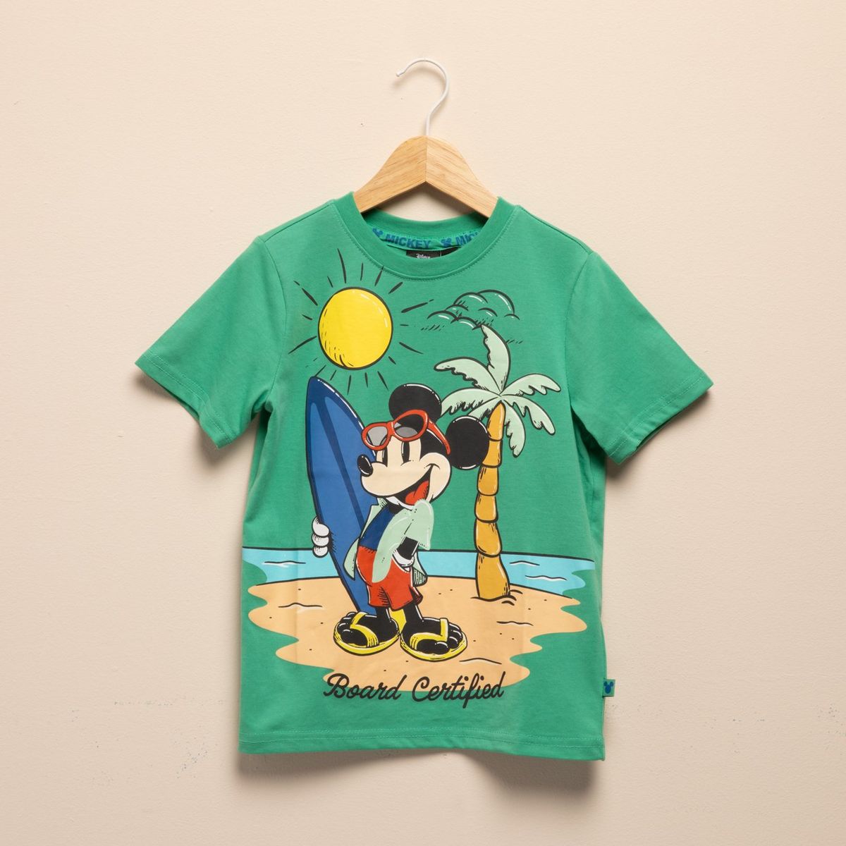 DISNEY - Polo Manga Corta Niño Mickey Mouse