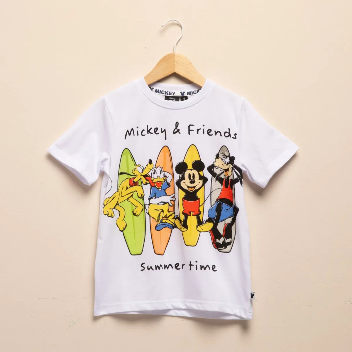 DISNEY - Polo Manga Corta Niño Mickey Mouse