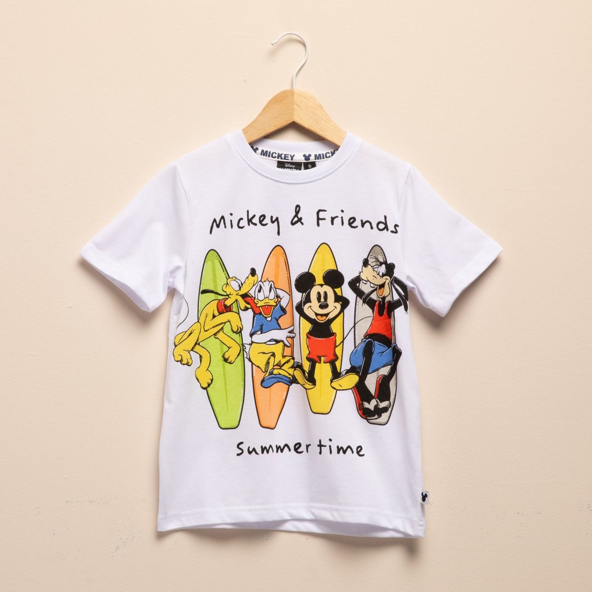 DISNEY - Polo Manga Corta Niño Mickey Mouse