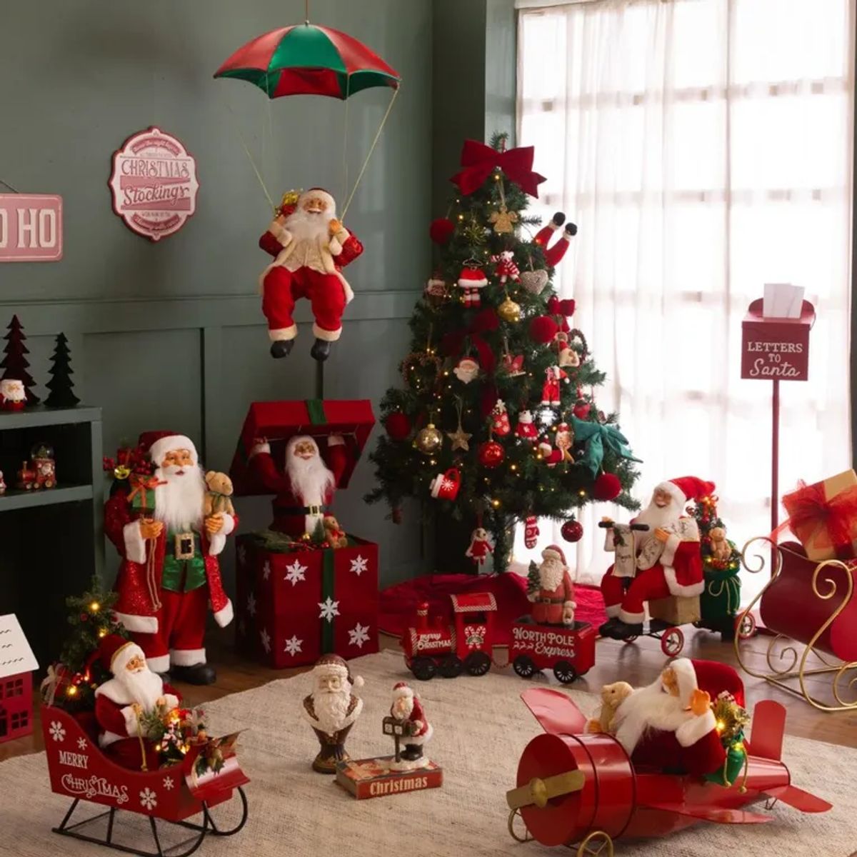 MICA - Cinta Navideña Vintage 26cm Lazo