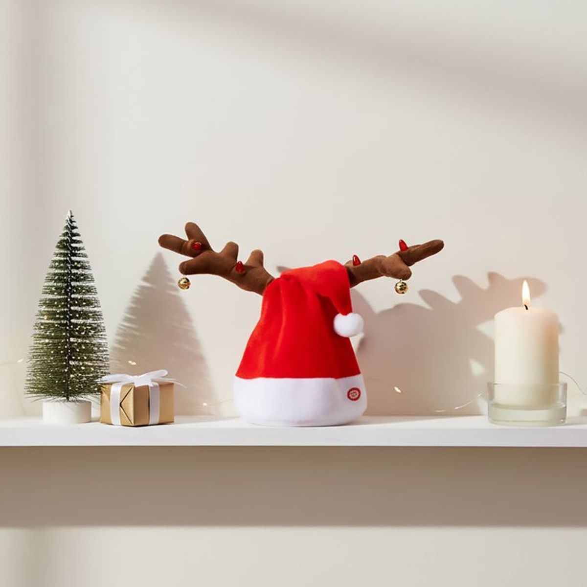 MICA - Gorro Navideño Musical 22cm