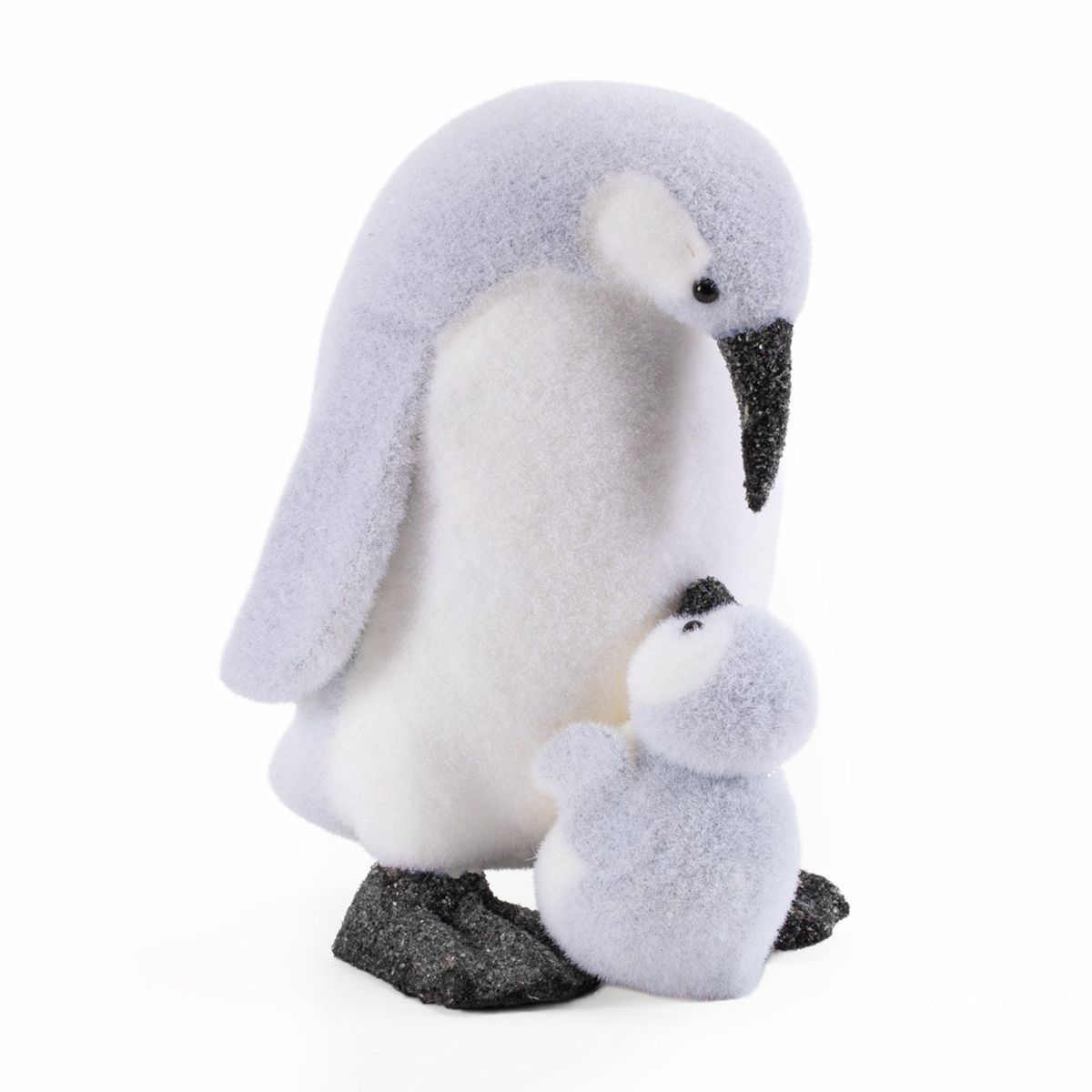 MICA - Muñeco Navideño Familia Pingüinos 27x18cm