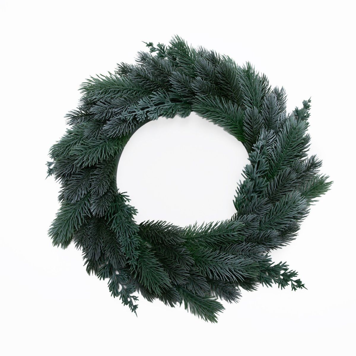 MICA - Corona Navideña Nieve 45cm