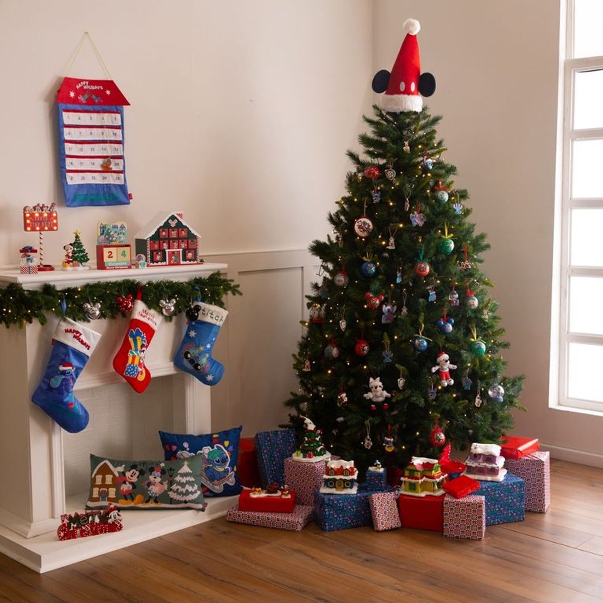 DISNEY - Papel Regalo Navidad Disney Mickey 200x70cm