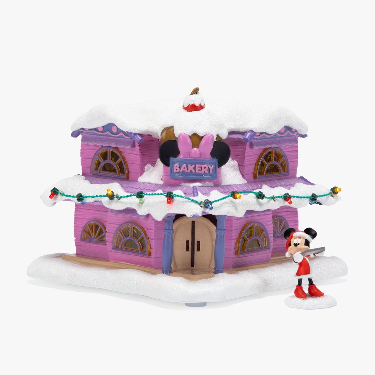 DISNEY - Villa Navideña Disney Minnie 19x15cm