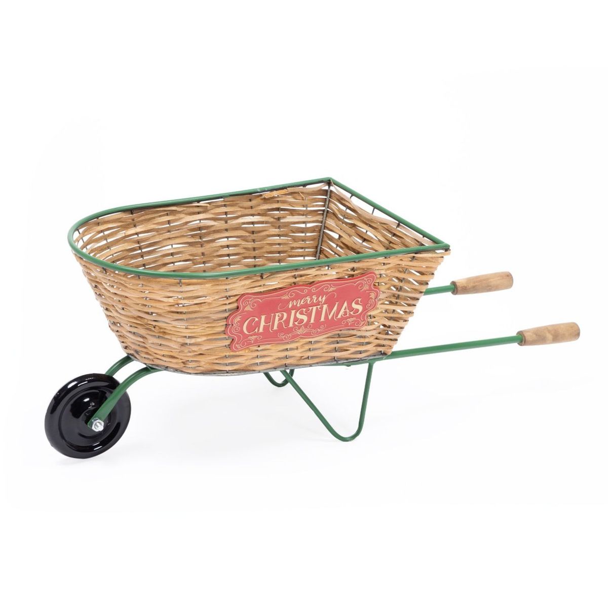 MICA - Carrito Jardinera De Regalos Navidad 70cm