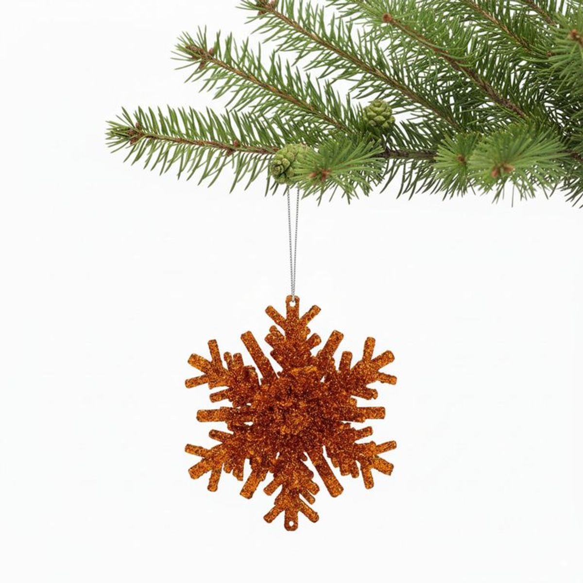 MICA - Adorno Árbol Copo Brillos 10cm