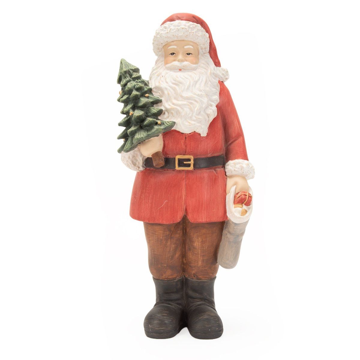 MICA - Adorno Navideño Papa Noel Pino 40x17x13cm