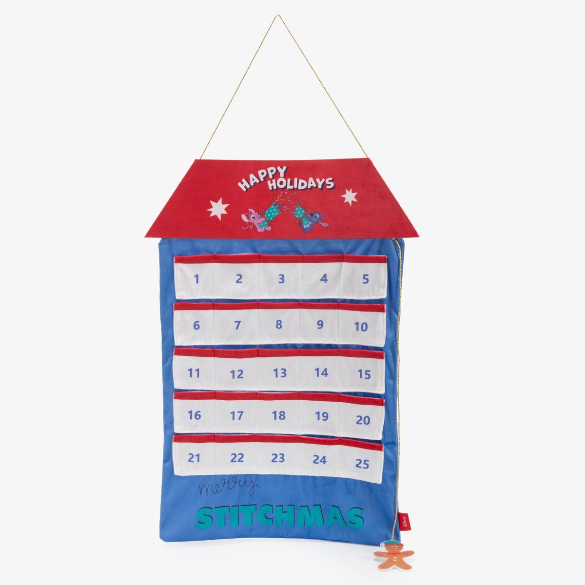 DISNEY - Calendario Adviento Stitch 40x50cm