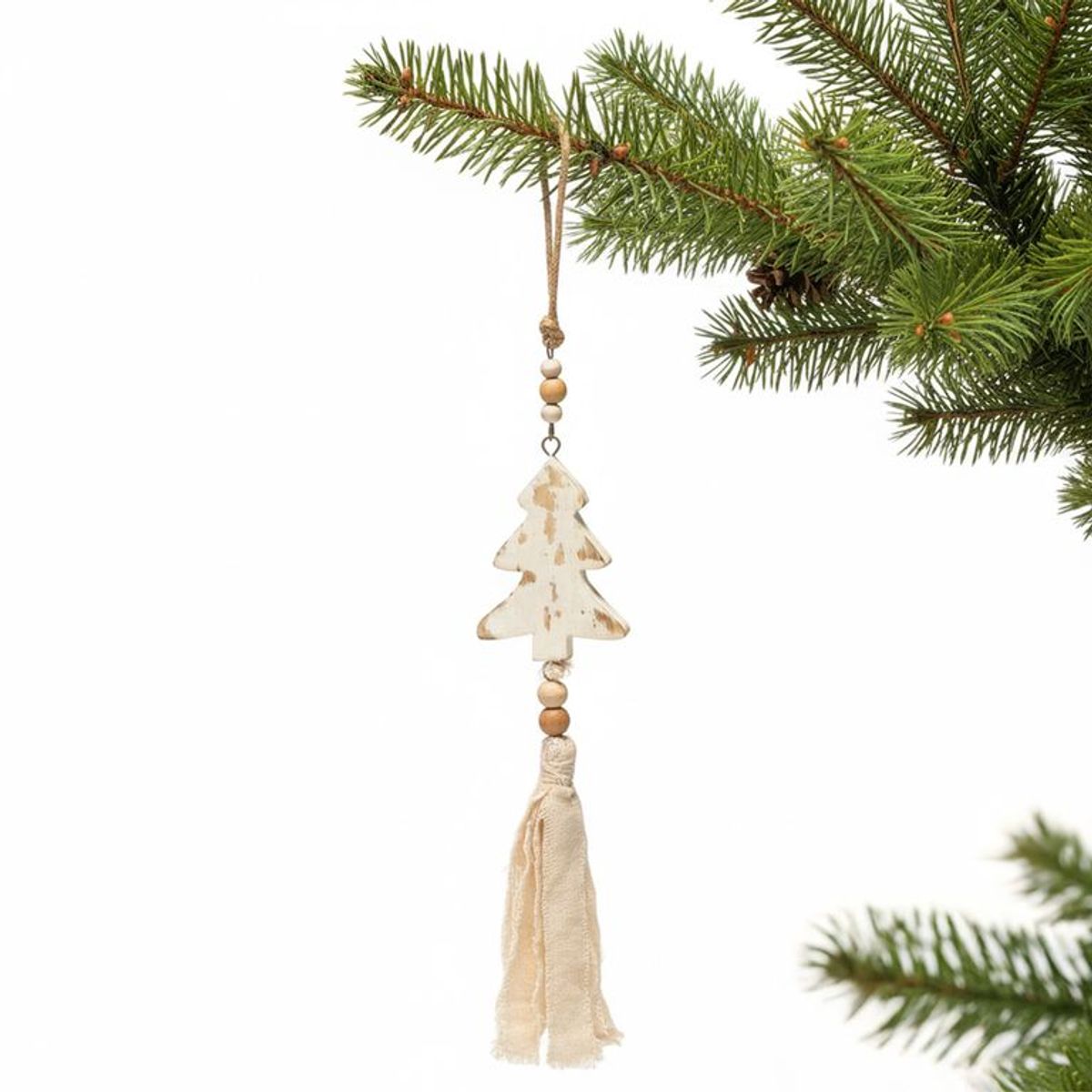 MICA - Adorno Árbol Pino Madera 23cm