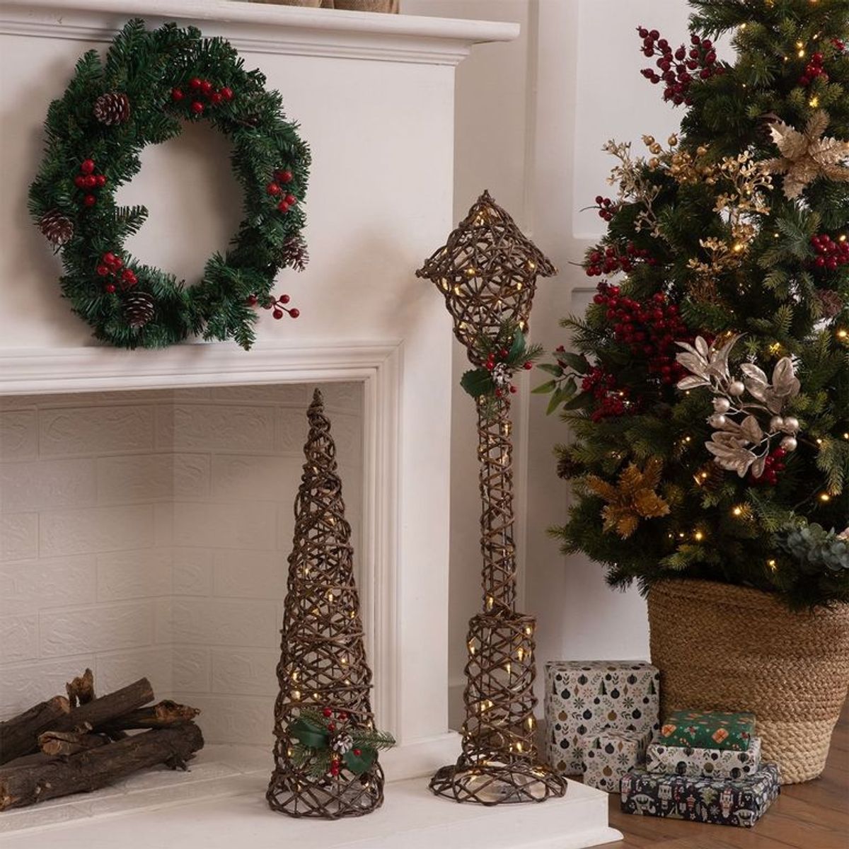  - Corona Navideña 40cm