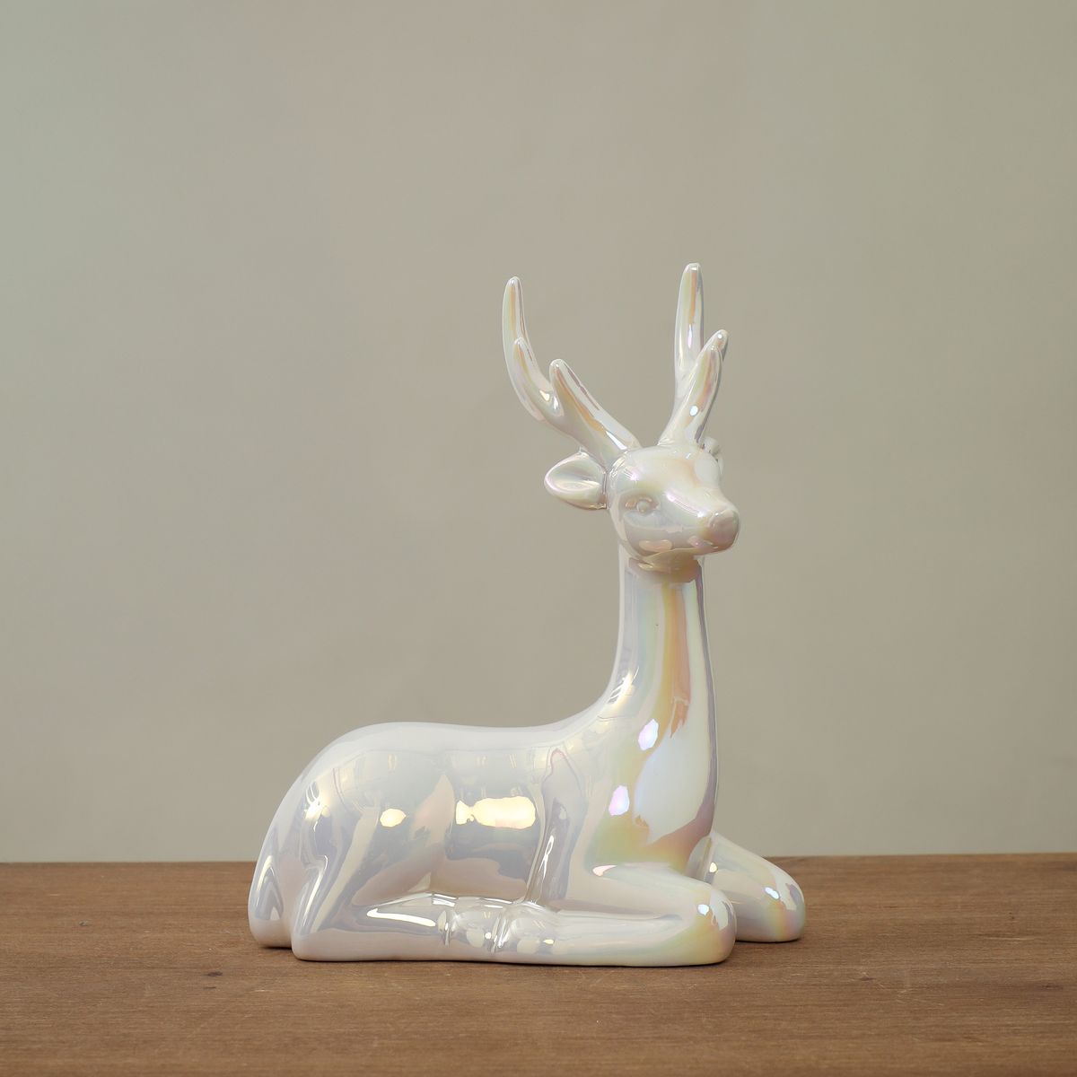 MICA - Reno Navideño Porcelana 11x15cm