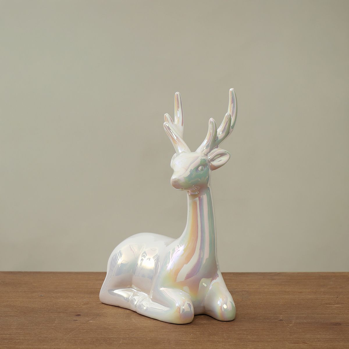 MICA - Reno Navideño Porcelana 11x15cm