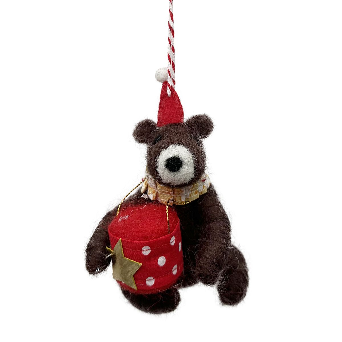 MICA - Adorno Árbol Oso Tambor 12cm