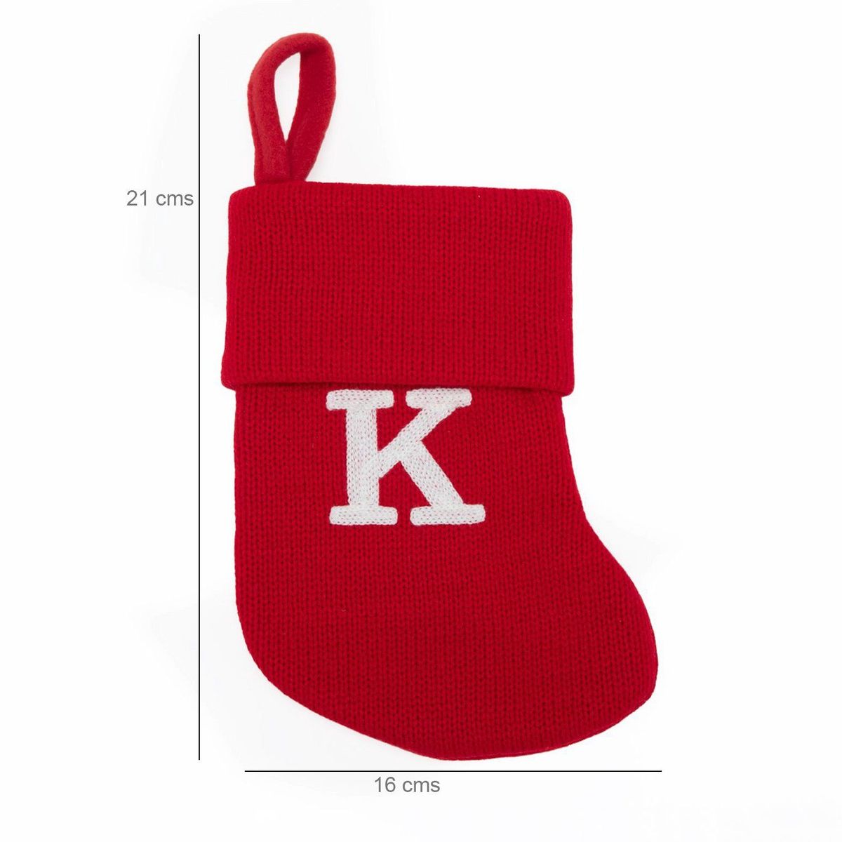 MICA - Bota Navideña Iniciales 17cm