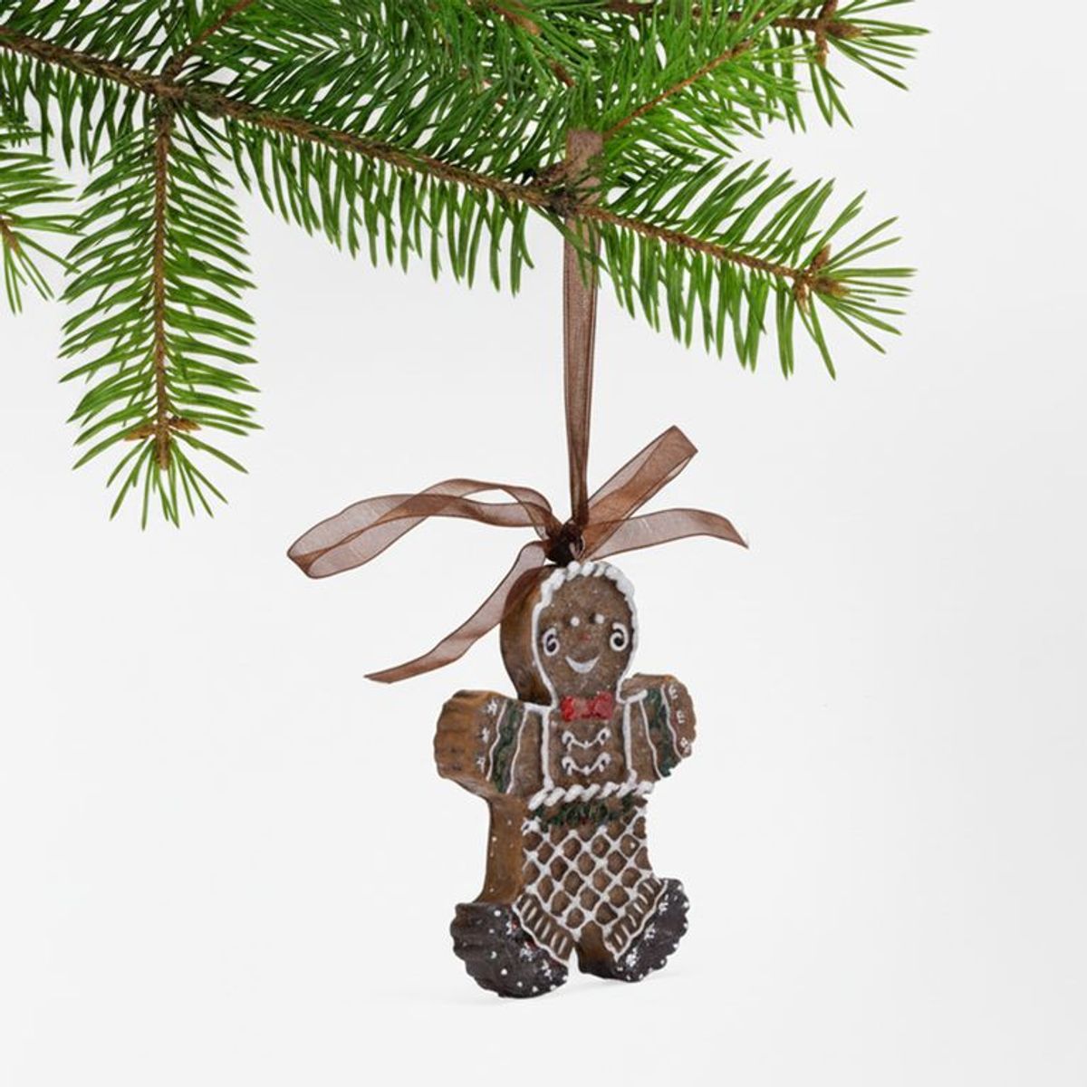 MICA - Adorno Árbol Galleta Gnomo 9x6cm