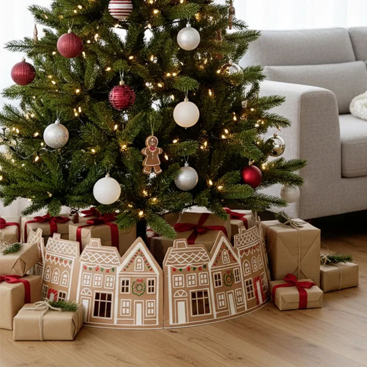 MICA - Faldón Piso De Árbol Casa Gnomo 66x23cm