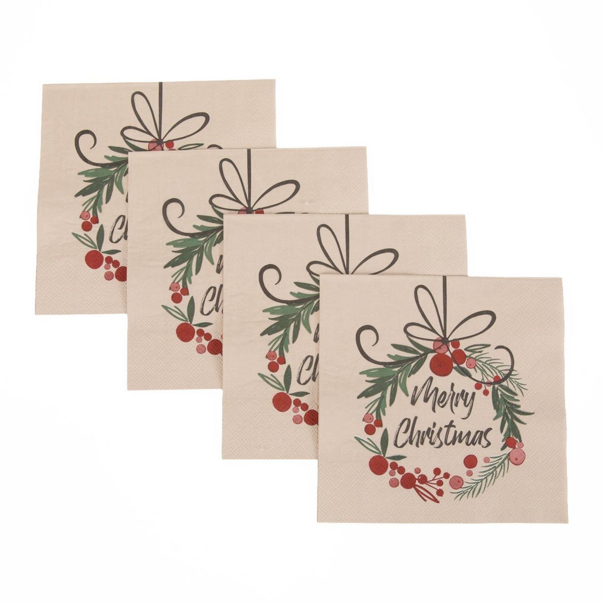 MICA - Servilleta Navideña 33x33cm