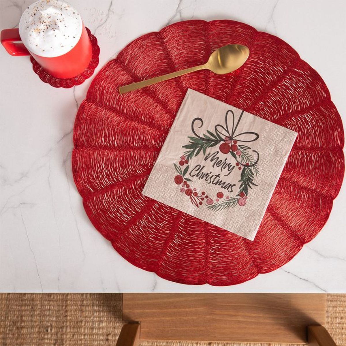 MICA - Servilleta Navideña 33x33cm